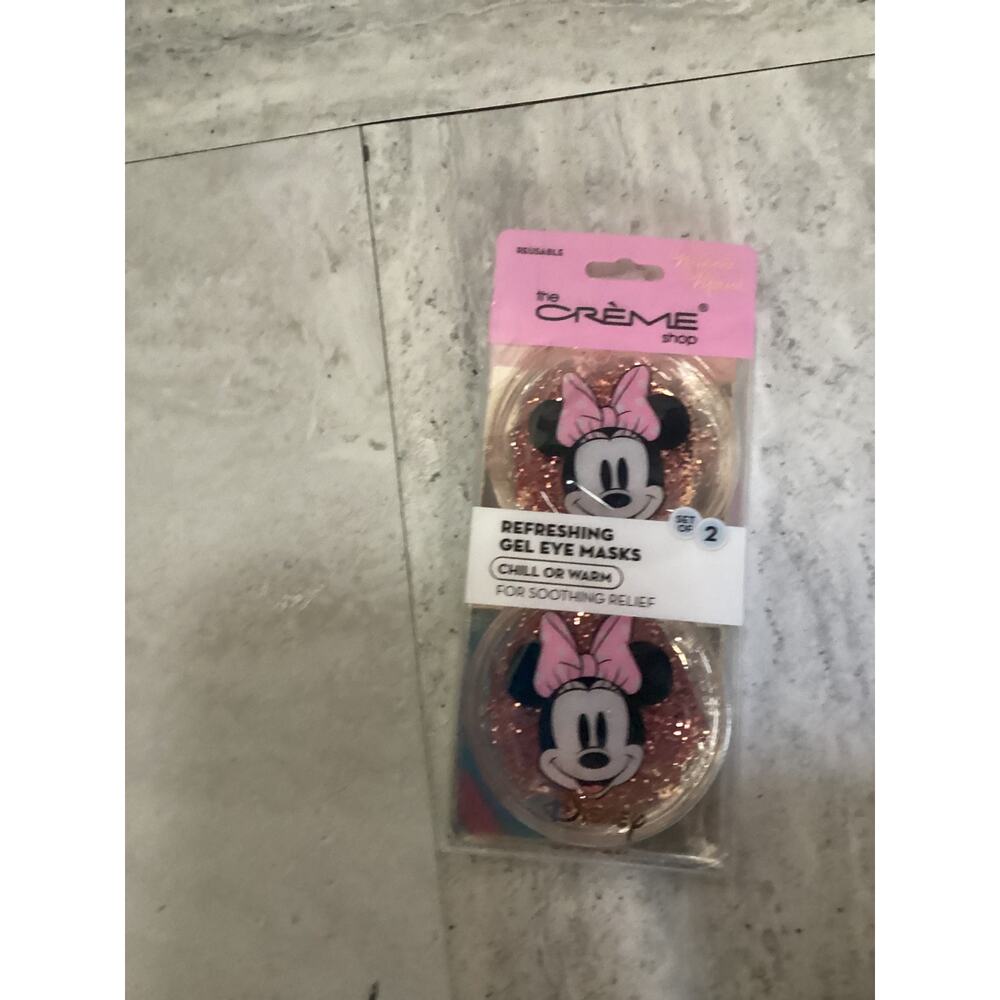 The Creme Shop Minnie Mouse Refreshing Gel Eye Masks Reusable Chill or Warm